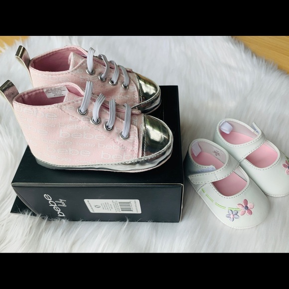 Bebe baby girl shoes 9-12 months. Plus extra pair - Picture 2 of 7